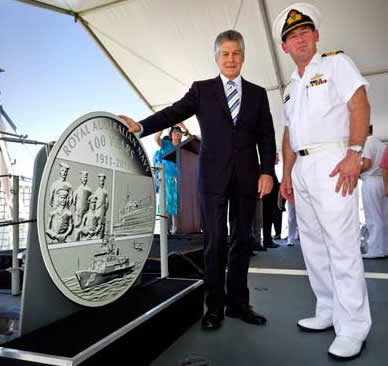 Click to See if There's a Larger Image! Perth-Mint-Releases-Royal-Australian-Navy-Commemorative-Coin